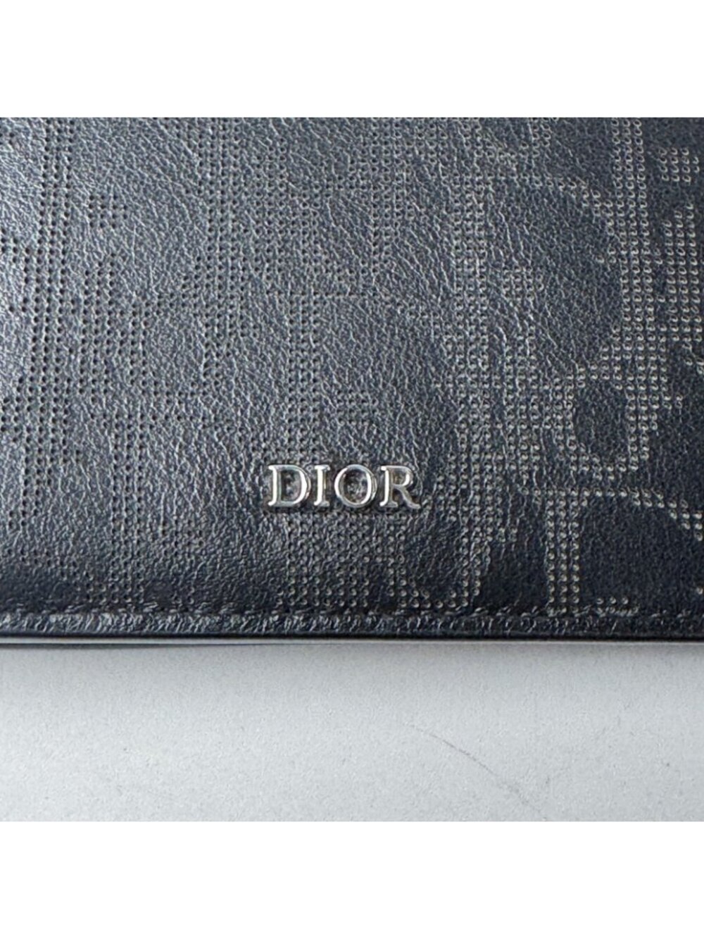 Dior Oblique Galaxy Bifold Wallet Without Coin Purse - Picture 9 of 10